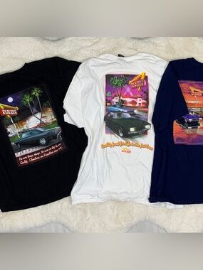 3 In-N-Out Burger Tees Men’s Size XXL Bundle